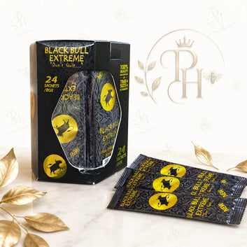 Black Bull Extreme Honey – Extra Strength Honey Formula, 24 Pack