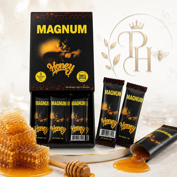 Magnum Gold Honey 15g Sachet 12-Pack Display