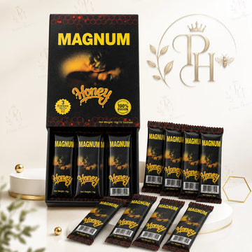 Magnum Gold Honey 15g Sachet 12-Pack Display