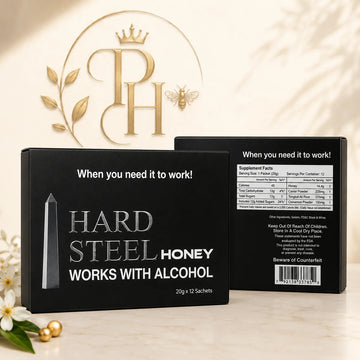 Hard Steel Honey Herbal Gel Sachets – Premium Honey Formula (12 Pack)