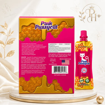 Pink Pussycat Honey for Women – 12 Tubes, 22g Each