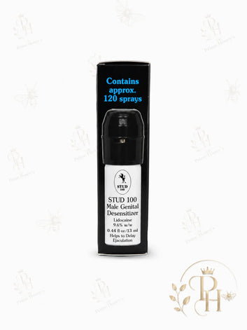 Stud 100 Delay Spray for Men – Lidocaine 9.6% Desensitizing Spray | Performance Support | 0.5 oz