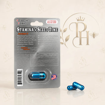 Rhino 7 50000K Herbal Capsule – Premium Single Pack Wellness Supplement