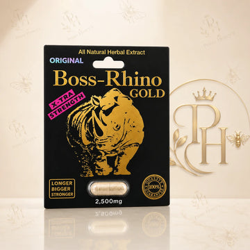 Boss Rhino Gold XTRA Strength 2500mg – Premium Herbal Extract Capsule