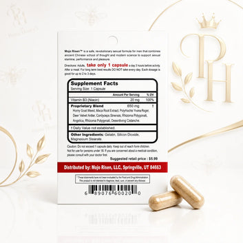 Mojo Risen Herbal Capsules – 2 Count Premium Wellness Supplement