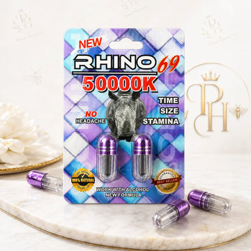 Rhino 69 50000K Capsules – Men’s Wellness Capsules Pack of 2