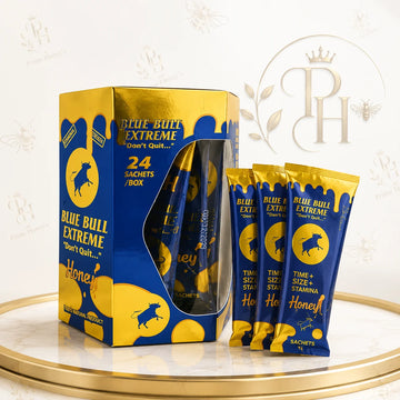 Blue Bull Extreme Honey – Premium Honey Blend, 24 Sachets