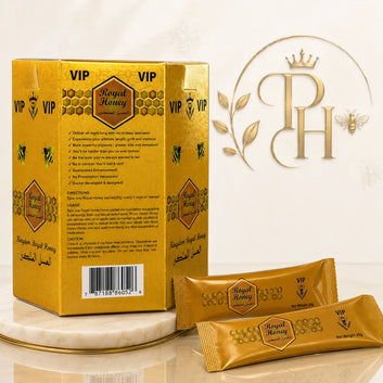 VIP Royal Honey Sachets – Natural Energy & Stamina Boost – 24 Pack USA