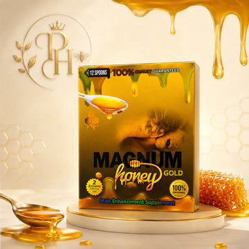 Magnum Gold Honey – Premium Honey Blend, 12 Spoon Pack
