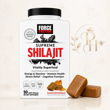 Force Factor Supreme Shilajit Soft Chews, 90 ct.