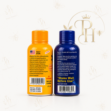 Prime Honey’s Liquid Wellness Shot Bundle, 2 Pack Premium Daily Wellness Drink